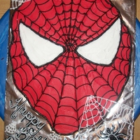 Spiderman Cupcake Pull Apart 24 Vanilla cupcakes