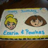 Happy Birthday For my nieces, born two years and two days apart.