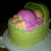 Sleeping Baby Girl Saw so many wonderful cakes on this site and took inspiration from a few different cakes. This site is phenomenal!