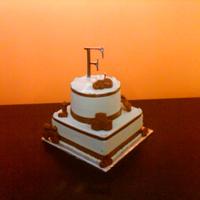 Baby Shower This was for a co-ed shower held at a really nice restaurant . They're a little hard to see in this photo but the cake has chocolate...