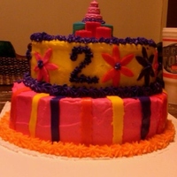 Dora Birthday Cake Dora cake I made for the little girl I babysit for.