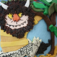 Where The Wild Things Are MMF and buttercream, crown is gumpaste