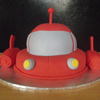 Little Einsteins This was a first birthday cake for a Little Einsteins theme party. All fondant work. Rockets are rice krispie treats.