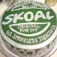 Skoal Can Cake This cake is for my brother's 40th Birthday! I haven't been decorating long so this is been an experience. I learned alot from...