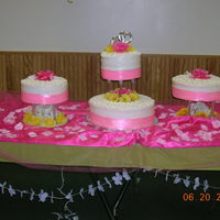 First Wedding Cake Okay, I know this cake isn't the best. It was my first wedding cake and I had soo many issues with it. First off, I'm not the...