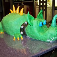 Dragon Cake Mmf And Cobblestone Impression Mat I was inspired by the cakes on this site to try a dragon cake myself, despite the fact that I've never worked with fondant before. I...