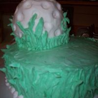 Groom Cake - Golf! My best friend is getting married and she convinced me to try my first cake as a present for her husband to be. Thank You to all of the...