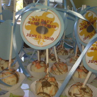 King Of The Jungle Cake Truffles I made these for my niece's baby shower to go along with the cake. They are vanilla cream cheese with a hint of vanilla caramel coffee...