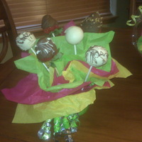 Strawberry Paradise I made these for my sister and two of my best friends. They loved them!!! Chocolate covered strawberries and vanilla cream cheese cake...