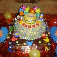 Disney Party Cake 