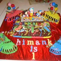 Disney Party Cake 