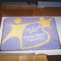 Big Brothers/big Sisters Anniversary Cake 