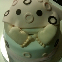 Baby Bottom Used the tutorial for help with my bottom. WASC cake with almond buttercream