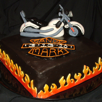 Harley Davidson Fatboy This was my first attempt at making a motorcycle... VERY challenging... I think it came out pretty well. My flames are getting better. All...