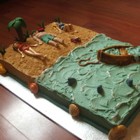 Deserted Island I made this cake for Penn's Peak Radio last week. The Water is Buttercream, the sand is brown sugar and all of the decorations are...