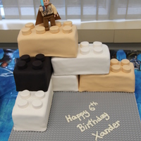 Lego Star Wars My son wanted a Star Wars birthday cake for his party this year. I had already done one a few years ago so I wanted to do something...