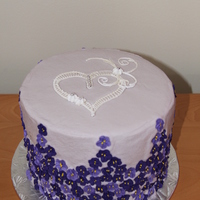 Violets I made this for a friend who's birthday is February 1st. The flower for February is Violet so I thought that this would be a nice...