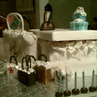 Fashionista This was a cake I made for my moms 70th birthday....Shes a true fashionista and doesnt looka day over 35! Got alot of ideas from my fellow...