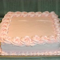 Lemon/raspberry Cake Lemon Sponge Cake w/ Raspberry filling & Raspberry BC Icing. Trying out some new flavor combos for an upcoming shower. Will make the...