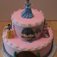 Simple Princess Castle Cake I was asked to do a simple yet sweet castle cake. Nothing over the top. (Hate that lol) So here it is very simple design and very sweet.