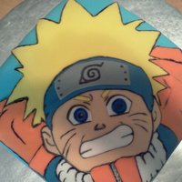 Naurato This is a Naurato cake no idea what that is.. Its three 10in squares and covered in fondant. I do cakes like these like I would do a puzzle...