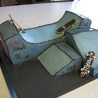 Skateboard Park My son wanted a skateboard for his birthday, so I decided to make him a skateboard park cake to go with it. I looked at many different...