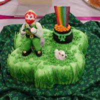 St. Patrick's Day Cake This was the first cake I had ever decorated. I entered it in the Oklahoma Sugar Art Show when I was 17 years old.