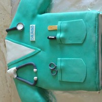Med School Graduation Cake 