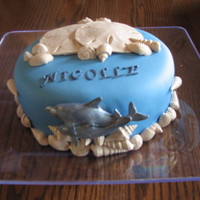 Ocean Theme Birthday Cake 