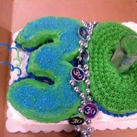 Dirty Thirty Made this for a friend last minute. I totally cheated and used DH red velvet and cream cheese frosting.