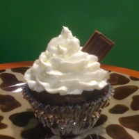 Fudge Cuppies And Cream Cheese Frosting YUM!