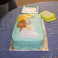 Baby Shower Cake I made this Baby Shower cake to match the decoractions, it's a very popular theme! I got inspiration from the decorations as well as a...