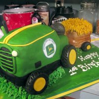 John Deere Tractor I looked at so many JDT cakes here on CC and used parts of each for this. Thanks so much everyone that posted a JDT for the inspiration!...