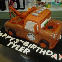 Tow Mater Cake Tow Mater 3-D cake