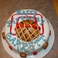 Basketball Birthday Cake 