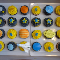 Space Cupcakes 