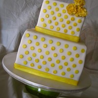 Carnation Cake All fondant with gumpaste carnations :)