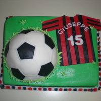 Soccer Cake - Milan 
