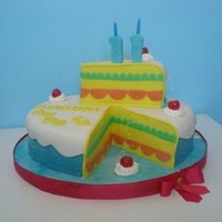 Cartoon Cake 