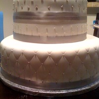 Simple Wedding Cake 