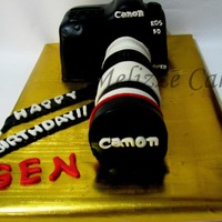 Canon Camera Cake 