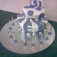 First Cake - Dads Birthday This was my first cake!