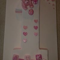 Number One The mother of the birthday girl found a few photos of number one cakes she liked and asked me to take bits from each cake to make this one...