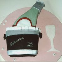 25Th Anniversary Cake I made this for my sister's 25th Anniversary.