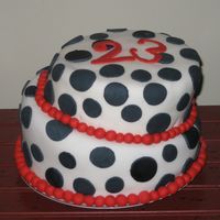 First Topsy Turvy Cake This is my first topsy turvy cake that I made for my parent's 23rd anniversary.