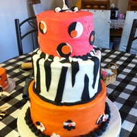 Zebra Cake This cake was so much fun to make.