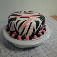 1St Zebra Stripes Cake Made this cake for a very dear friend who helps take care of my children. Inspired by many entries here on CC (Thank You). Chocolate cake...