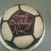 Soccer Bday Cake 