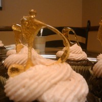 Birthday Cupcakes With Sugar Work 