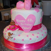 Ballarina Cake birthday cake for 4 yr old